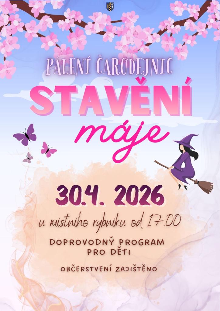 Pálení čarodějnic a&nbsp;stavění máje